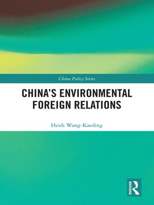 cover image of China's Environmental Foreign Relations